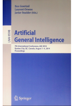 Artificial General Intelligence 7th International Conference