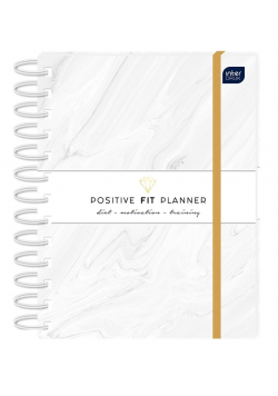 Fit planner 15,9x21cm Marmur