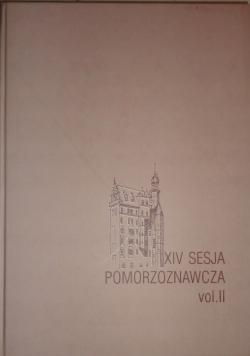XIV sesja pomorzoznawcza vol 2