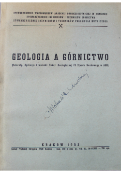 Geologia a górnictwo