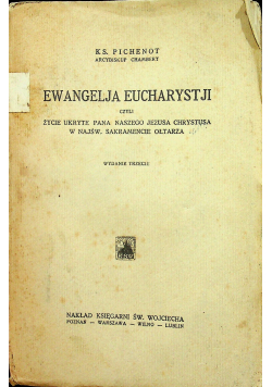 Ewangelia Eucharystji 1928 r.