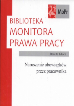 Naruszenie obowiązków przez pracownika