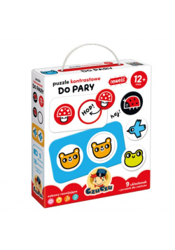 Puzzle kontrastowe Do pary