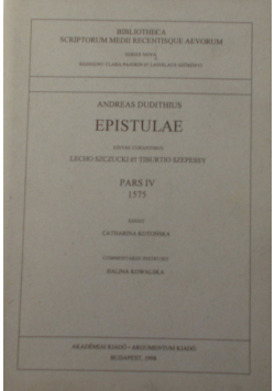 Epistulae Tom III