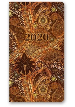 Kalendarz 2020 Tygodniowy A6 Soft Deseń 11TS