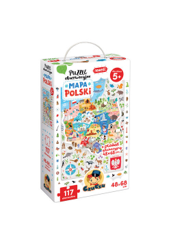 CzuCzu Puzzle obserwacyjne Mapa Polski