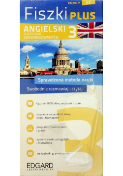 Fiszki plus Angielski 3 dla średnio zaawansowanych
