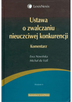 Ustawa o zwalczaniu nieuczciwej konkurencji