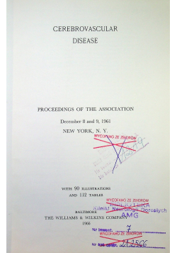 Cerebrovascular Disease