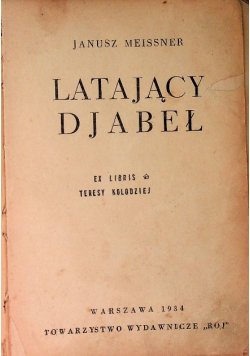 Latający diabeł 1934 r.