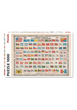 Puzzle 1000 - Flagi PIATNIK