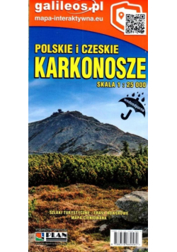Mapa - Polskie i Czeskie Karkonosze 1:25 000