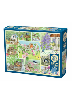 Puzzle 500 Wiosenne ptaki G3
