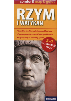 Rzym i Watykan 2w1 przewodnik i mapa
