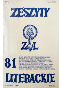 Zeszyty literackie 81 1/2003