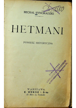 Hetmani 1930r