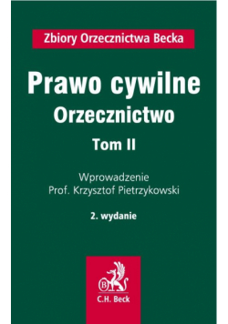Prawo cywilne Orzecznictwo t.2