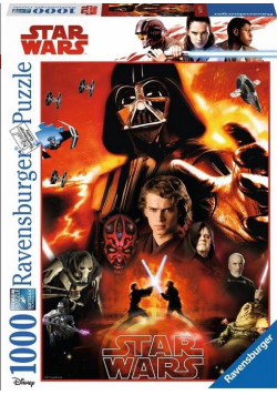 Puzzle 1000 Star Wars - Po ciemnej stronie mocy