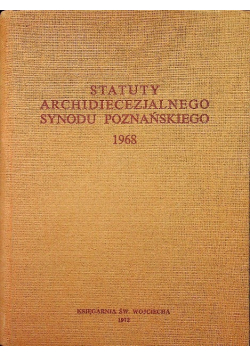 Statuty archidiecezjalnego synodu poznańskiego