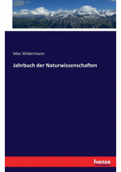 Jahrbuch der Naturwissenschaften