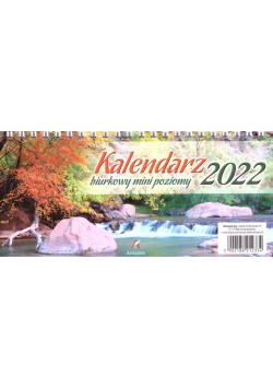 Kalendarz 2022 Biurkowy Mini poziomy ARTSEZON