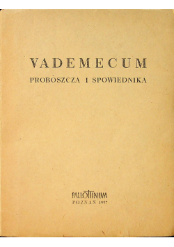 Vademecum proboszcza i spowiednika