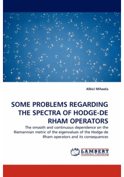 Some Problems Regarding The Spectra Of Hodge-De Rham Operators