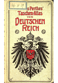 Taschen Atlas vom Deutschen Reich 1914 r