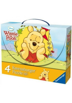 Puzzle 4w1 Kubuś Puchatek