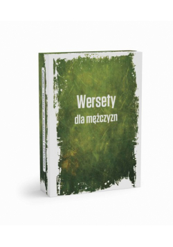 Pudełko Wersety dla mężczyzn