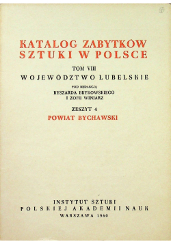 Katalog zabytków sztuki w Polsce Tom VIII Zeszyt 4