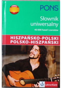 Pons Uniwersalny słownik hiszpańsko polski polsko hiszpański