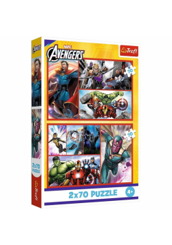 34439 "2x70 - Zostań bohaterem" / Disney Marvel The Avengers FSC Mix 70%