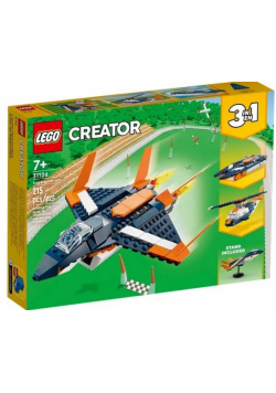 LEGO(R) CREATOR 31126 (8szt) Odrzutowiec naddźwiękow