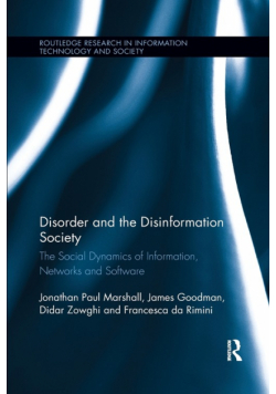 Disorder and the Disinformation Society