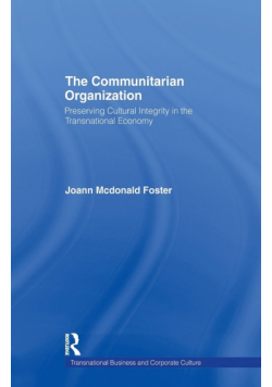 The Communitarian Organization