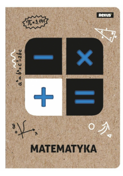 Zeszyt tematyczny A5/58K kratka Matematyka