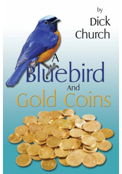 A Bluebird And Gold Coins