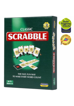 Scrabble Karty Wersja Angielska/8019