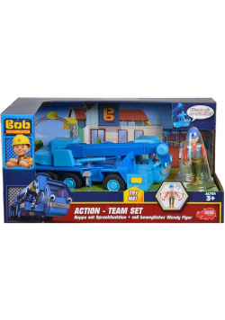 BOB Bob budowniczy Dźwig + figurka Marty