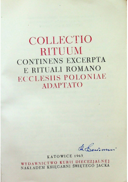 Collectio rituum