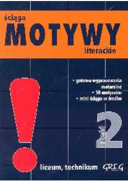 Motywy literackie 2 ściąga