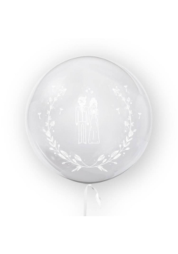 Balon 45cm Młoda para TUBAN
