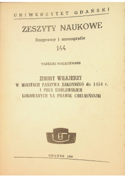 Uniwersytet gdański zeszyty naukowe 144