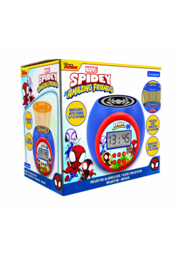 Budzik z projektorem Spidey Lexibook RL977SP1