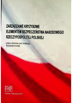 Zarządzanie kryzysowe elementem bezpieczeństwa