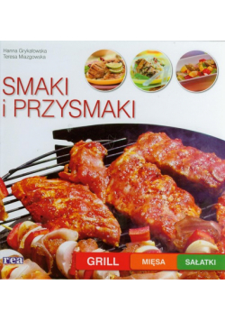Smaki i przysmaki grill mięsa sałatki