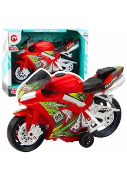 Motor wyścigowy czerwony