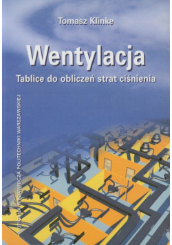Wentylacja : Tablice do obliczeń strat ciśnienia