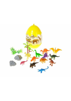Dinozaury w jaju 12szt